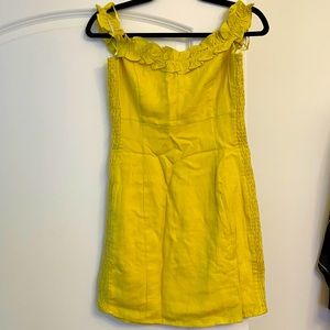 Yellow Short Dress
